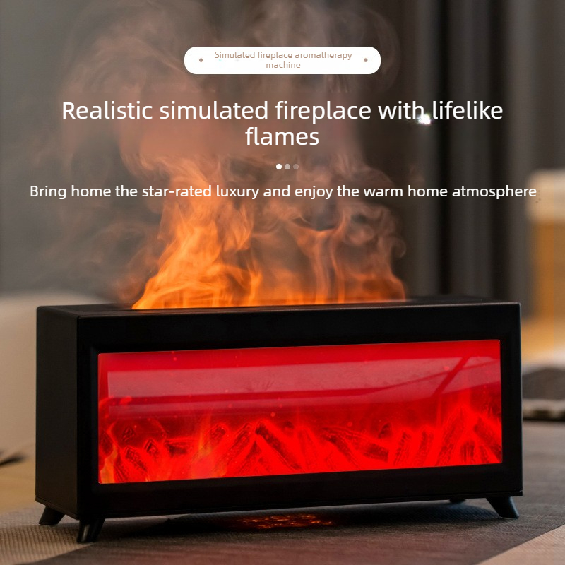 Home Fragrance Automatic Spray - Камин с имитацией пламени, машина для