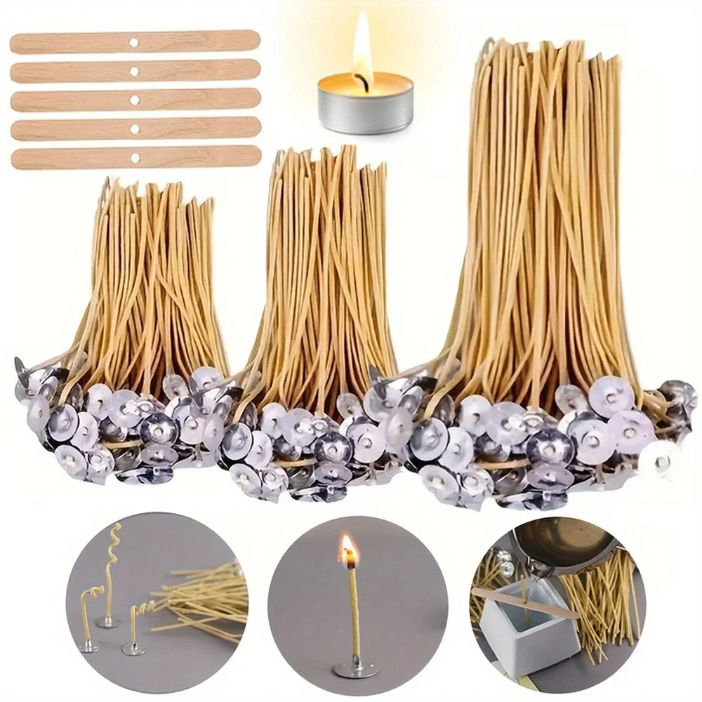 Beeswax Taper Candle - Фитиль для свечей, 50 шт., 8-дюймовый