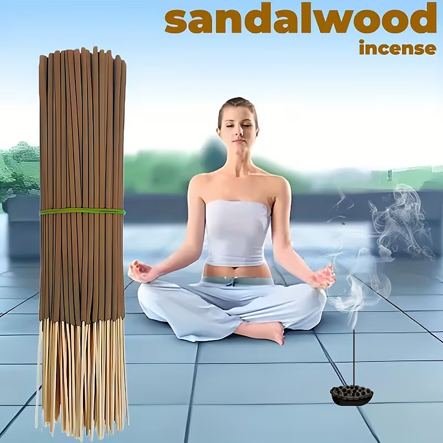 Home Fragrance Tranquillity - 23/45/148/348 шт. палочки из сандалового дерева