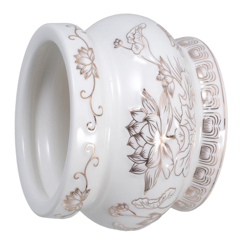 Белая керамическая курильница, – обзор и цена Home Fragrance White Lotus