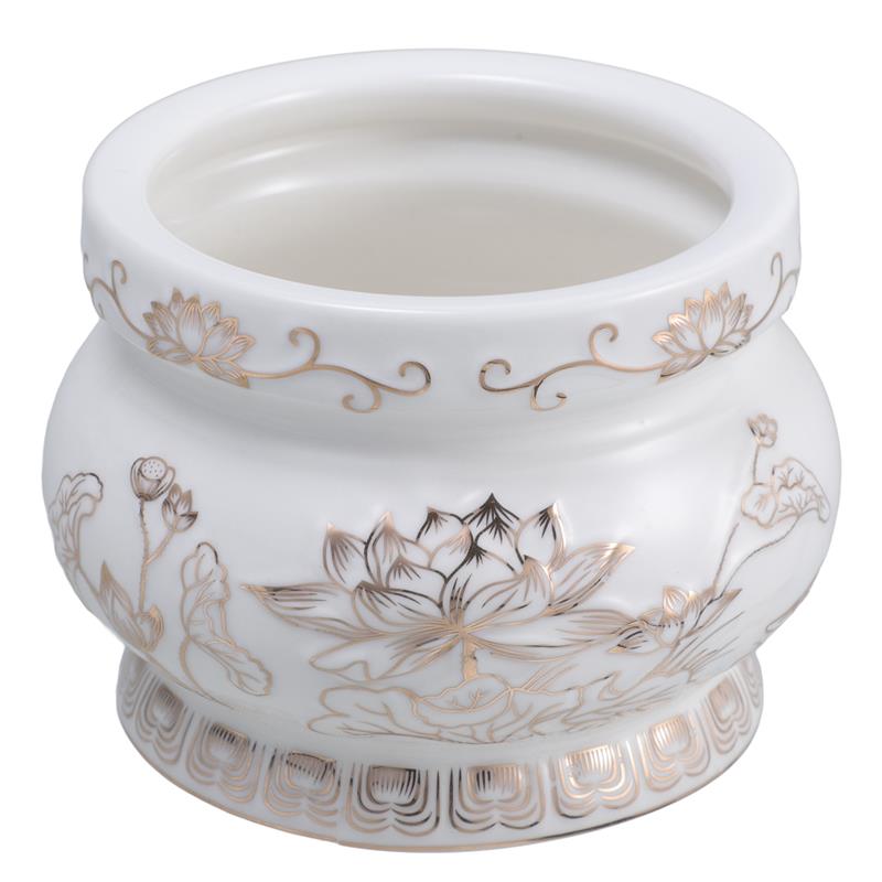 Белая керамическая курильница, – обзор и цена Home Fragrance White Lotus